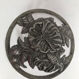 Small empty candy pocket pocket glass tin lid