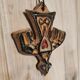 Huguenot Cross by Roland Zobel, circa 1960.