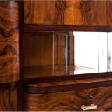 art deco bar cabinet, 1940s