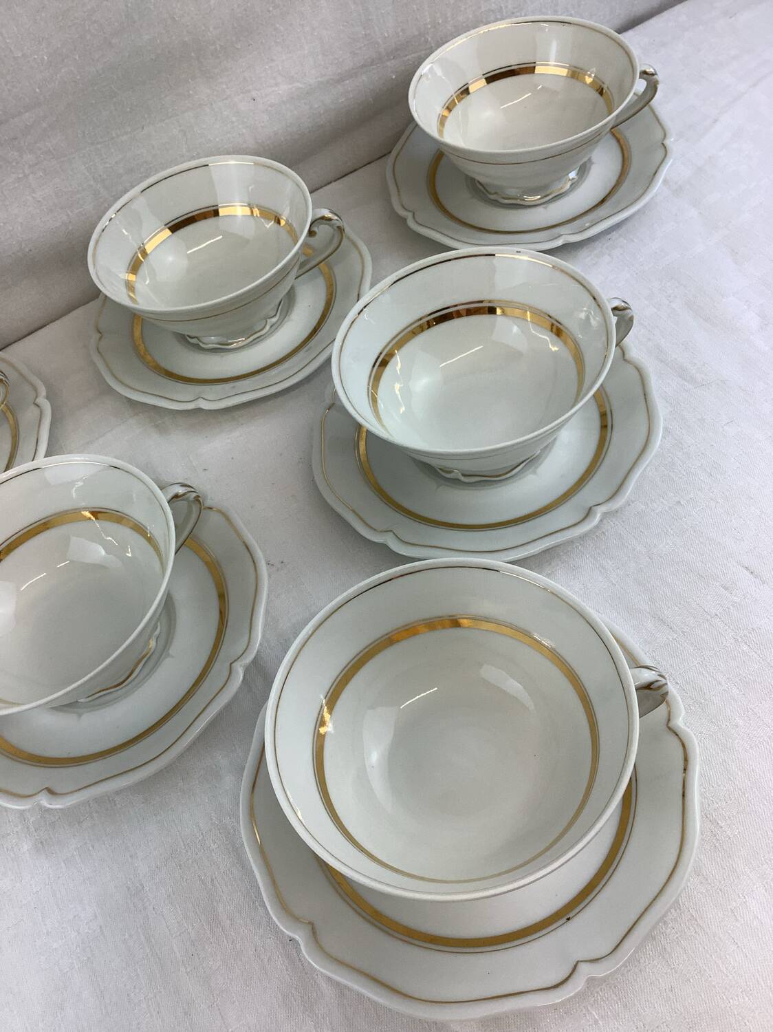 Tasses & soucoupes Porcelaine Royale Limoges
