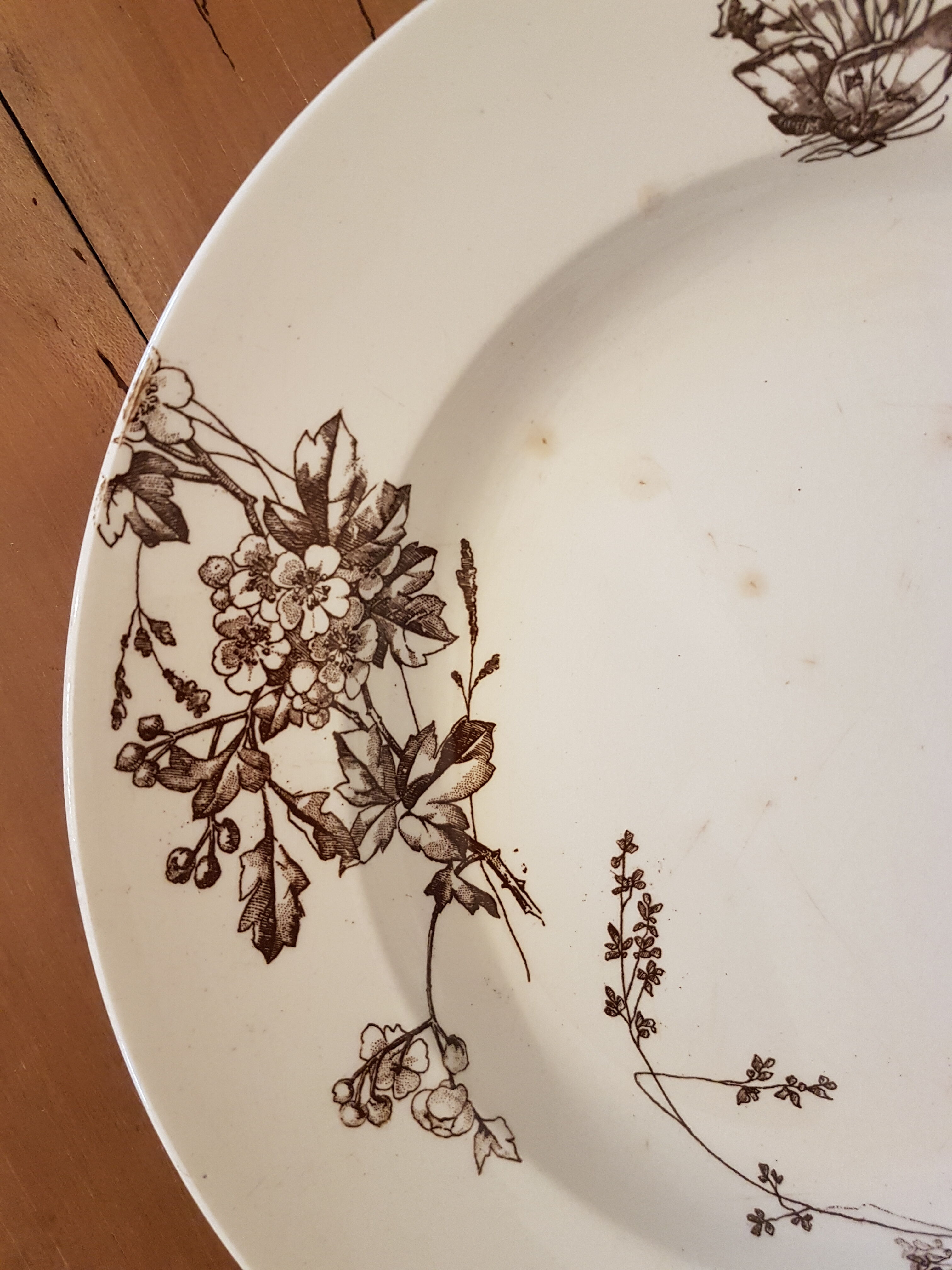 Serving dish manufacture J.Vieillard & Cie