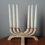 Artisanal chandelier bohemian Scandinavian country decoration