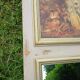 Miroir/ tableau ancien 88 × 42 cm
