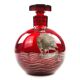Carafe Art déco, verre rouge, Verrerie Józefina, Pologne, années 1930