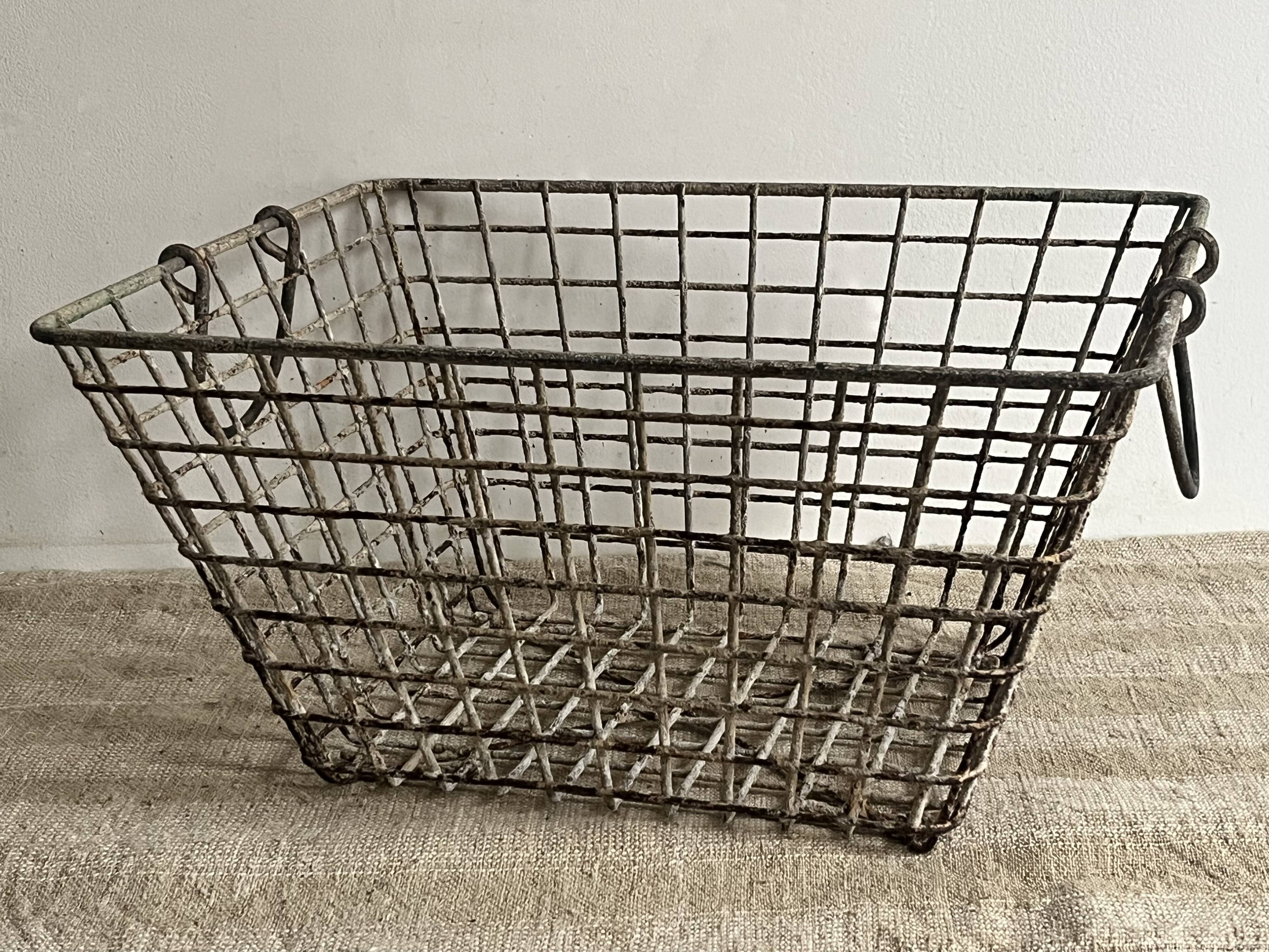 Metal basket, storage