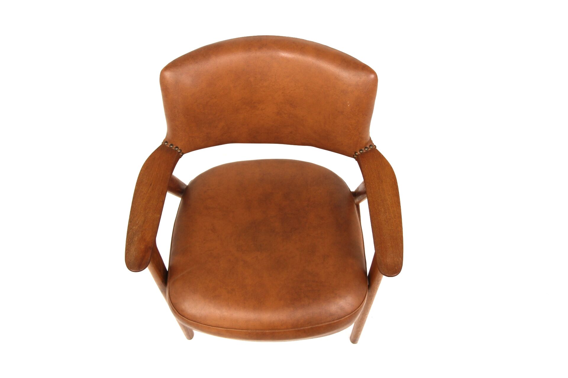 Scandinavian teak armchair Erik Kirkegaard Sweden 1960
