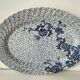 Antique oval plate Johnson Brothers "Lotus" blue, England