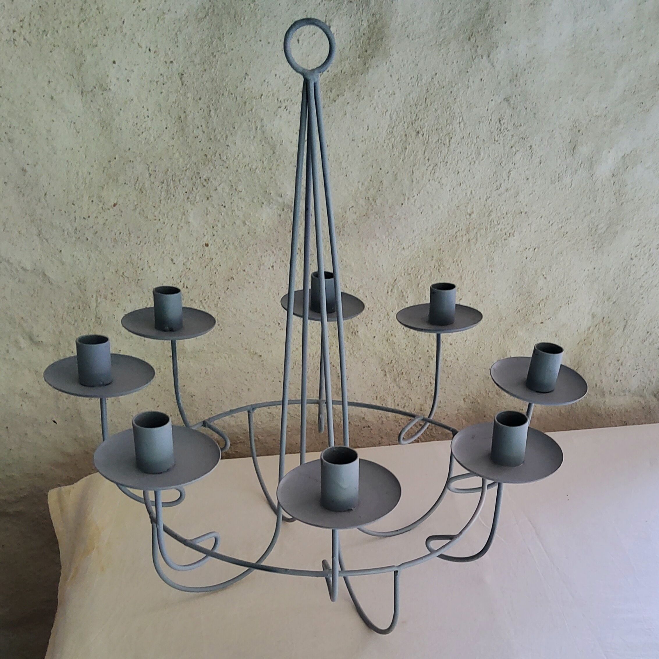 Lustre bougeoir