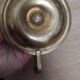 Antique brass candle holder
