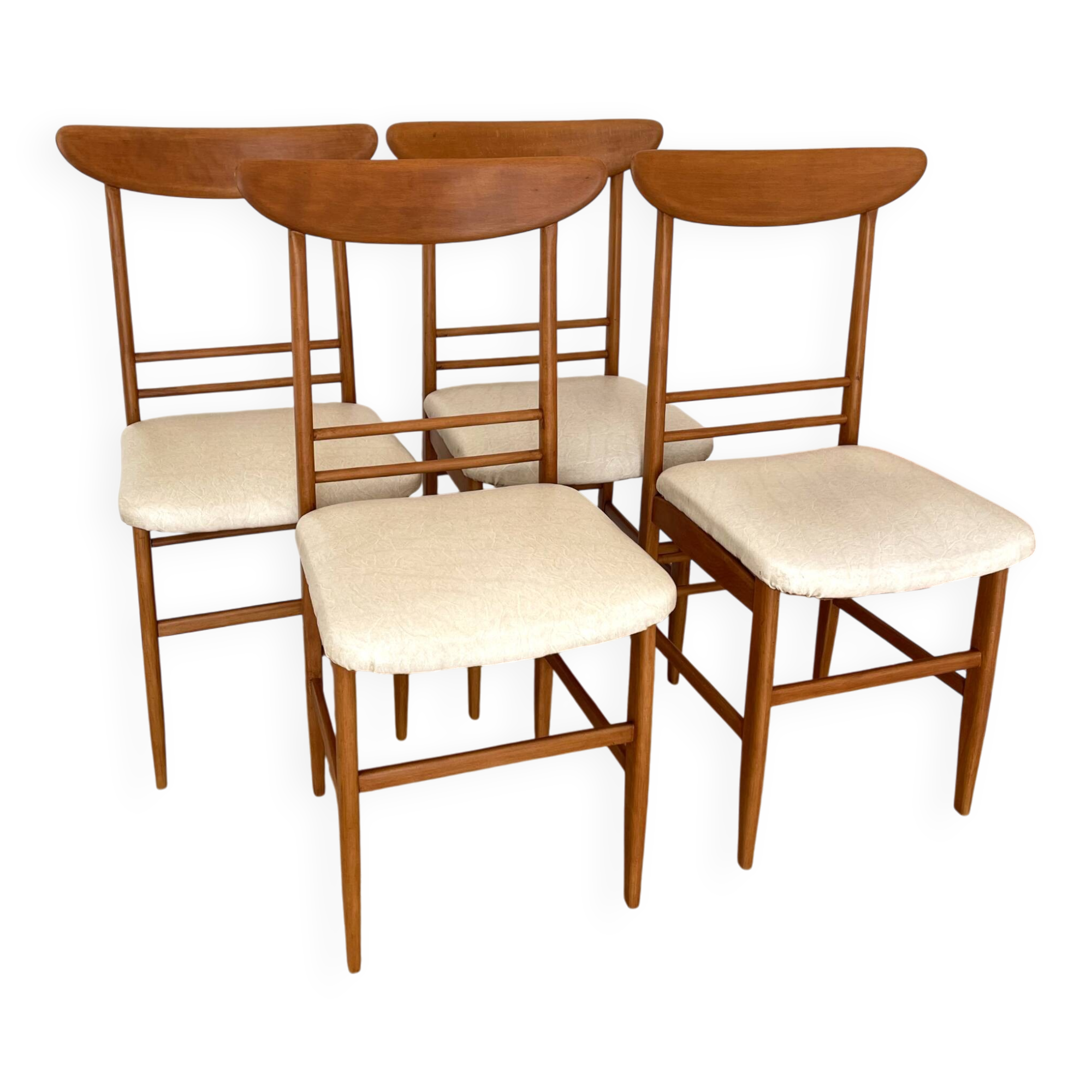 Set of 4 chairs, 1960s