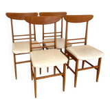 Set of 4 chairs, 1960s