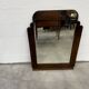 Art Deco mirror in carved oak – 1930s – 102 x 78 cm
