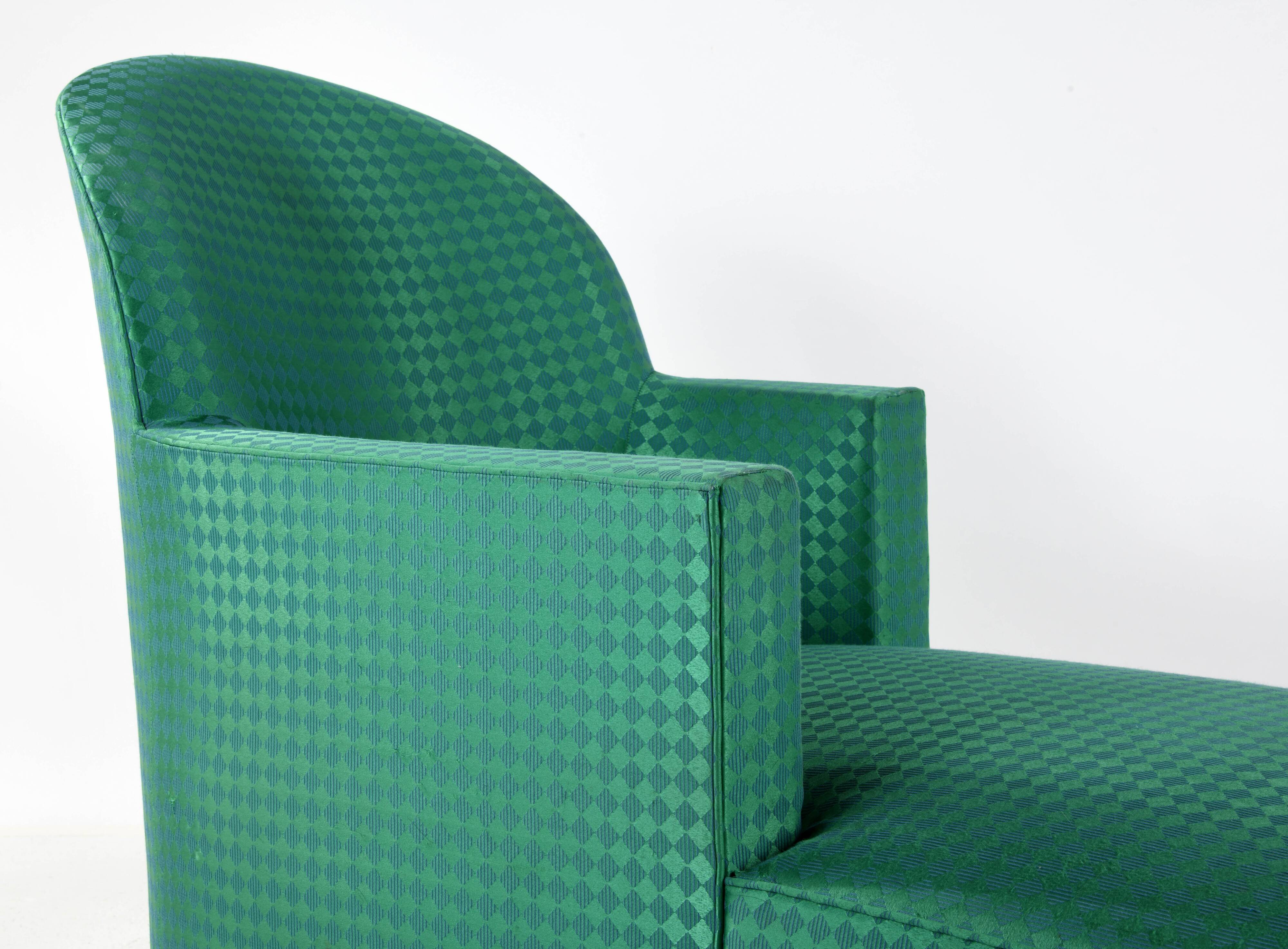 Asymmetrical Art Deco style chaise longue