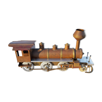 Locomotive cuivre rouge