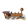 Locomotive cuivre rouge