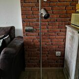 Vintage-style chrome lamppost