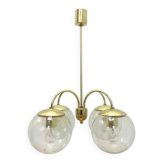Retro chandelier, Kamenický Šenov, 1960s–1970s, Czechoslovakia
