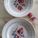 Set of two earthenware dishes