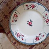 Assiettes Digoin Sarreguemines