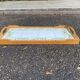 Vintage retro 1970s rectangular serving tray