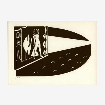 Illustration Gerd Arntz Bespiegelungen I Bauhaus 1930s