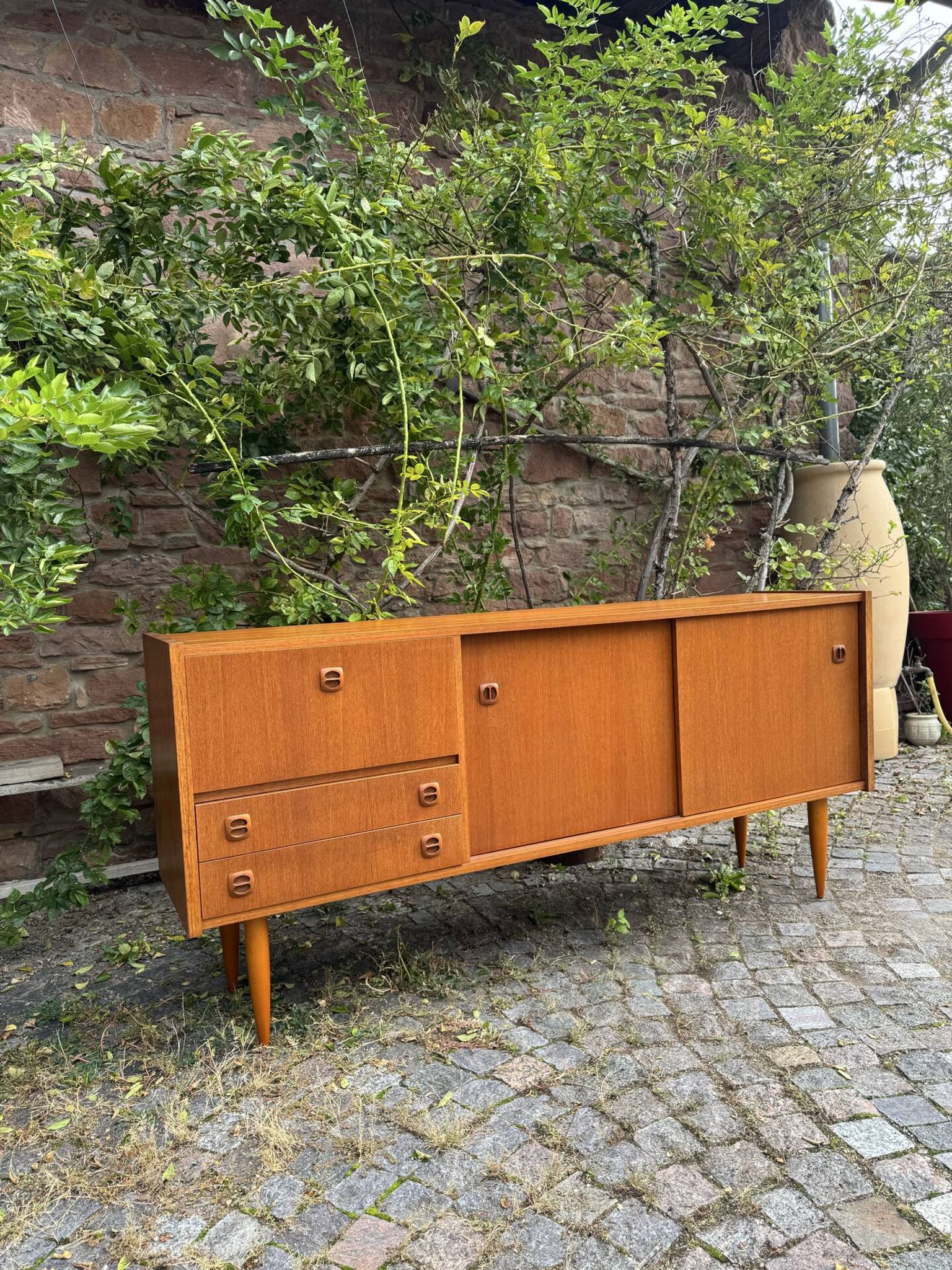 Vintage Scandinavian sideboard