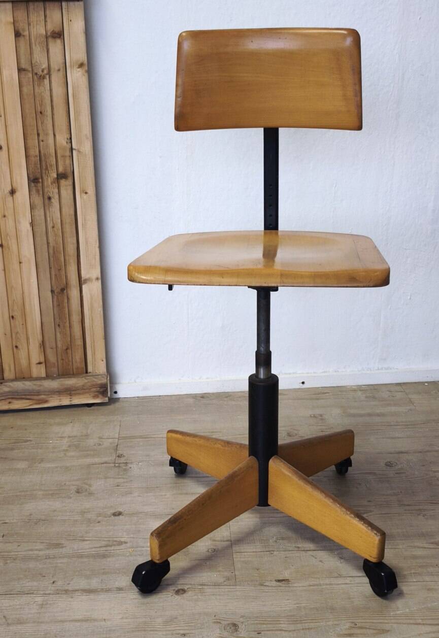 Chaise de bureau Stoll Giroflex / chaise d'architecte, design industriel de