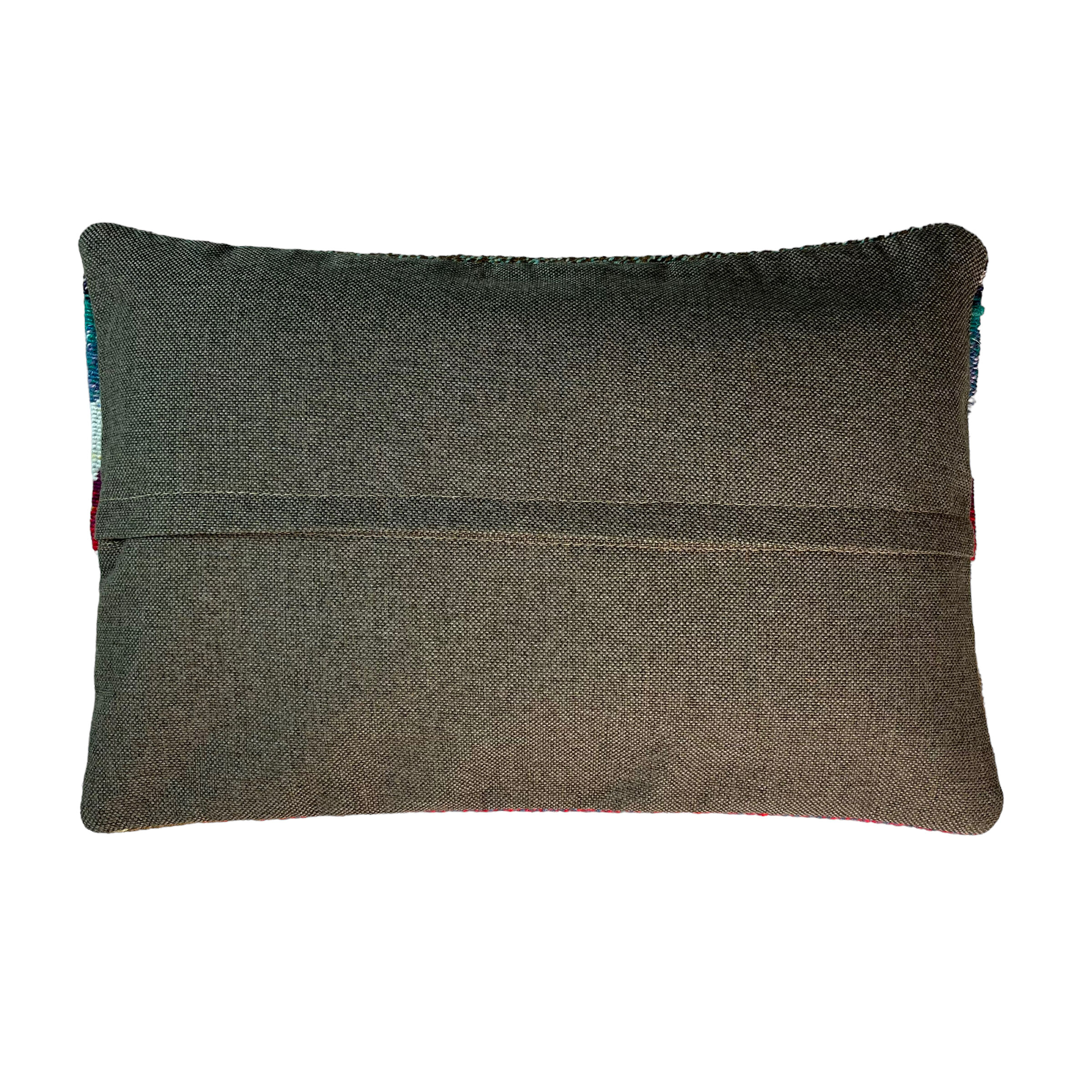 Vintage turkish kilim cushion cover, 30 x 50 cm