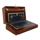 Marine writing box with secrets in rosewood period nineteenth circa 1850