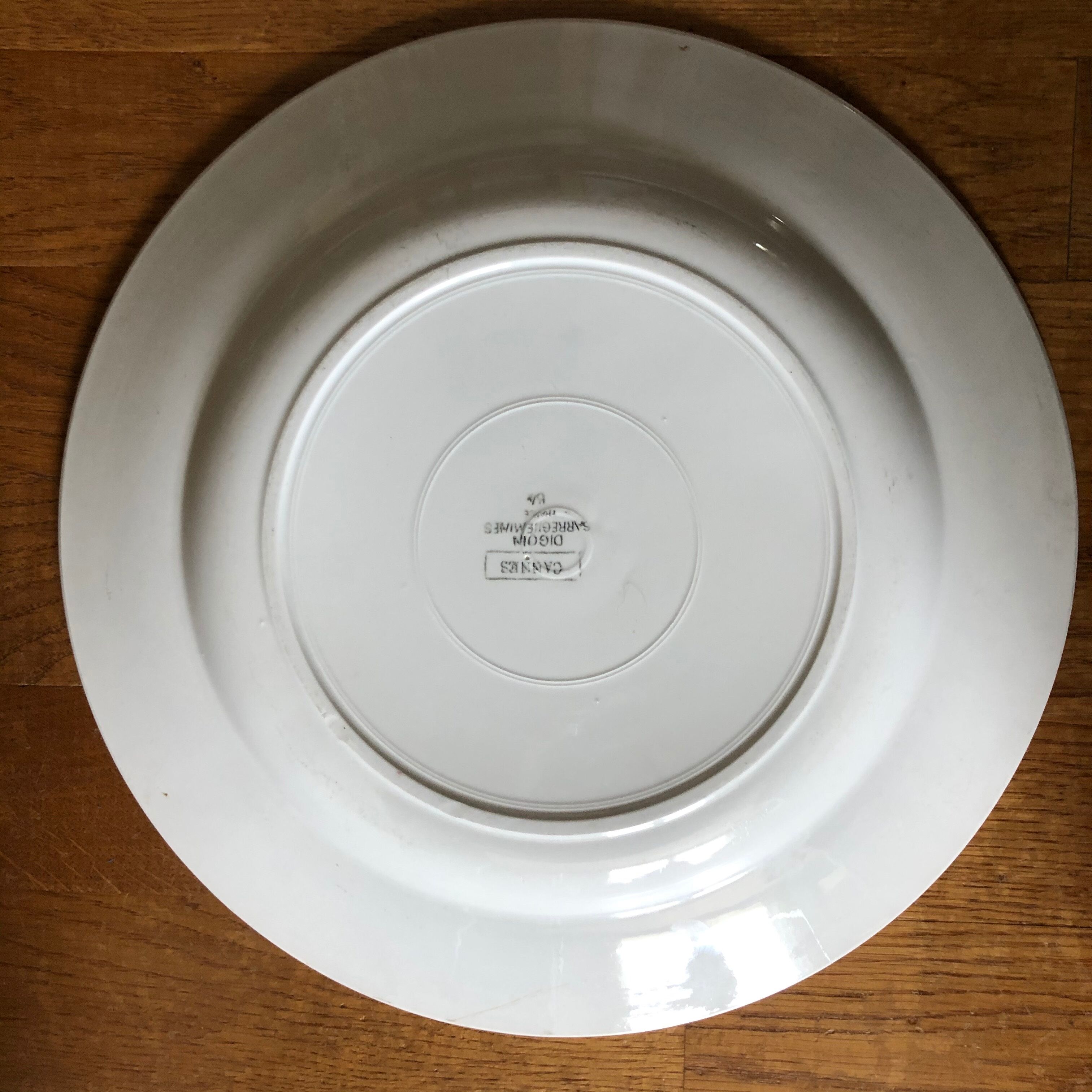 Large ceramic dish