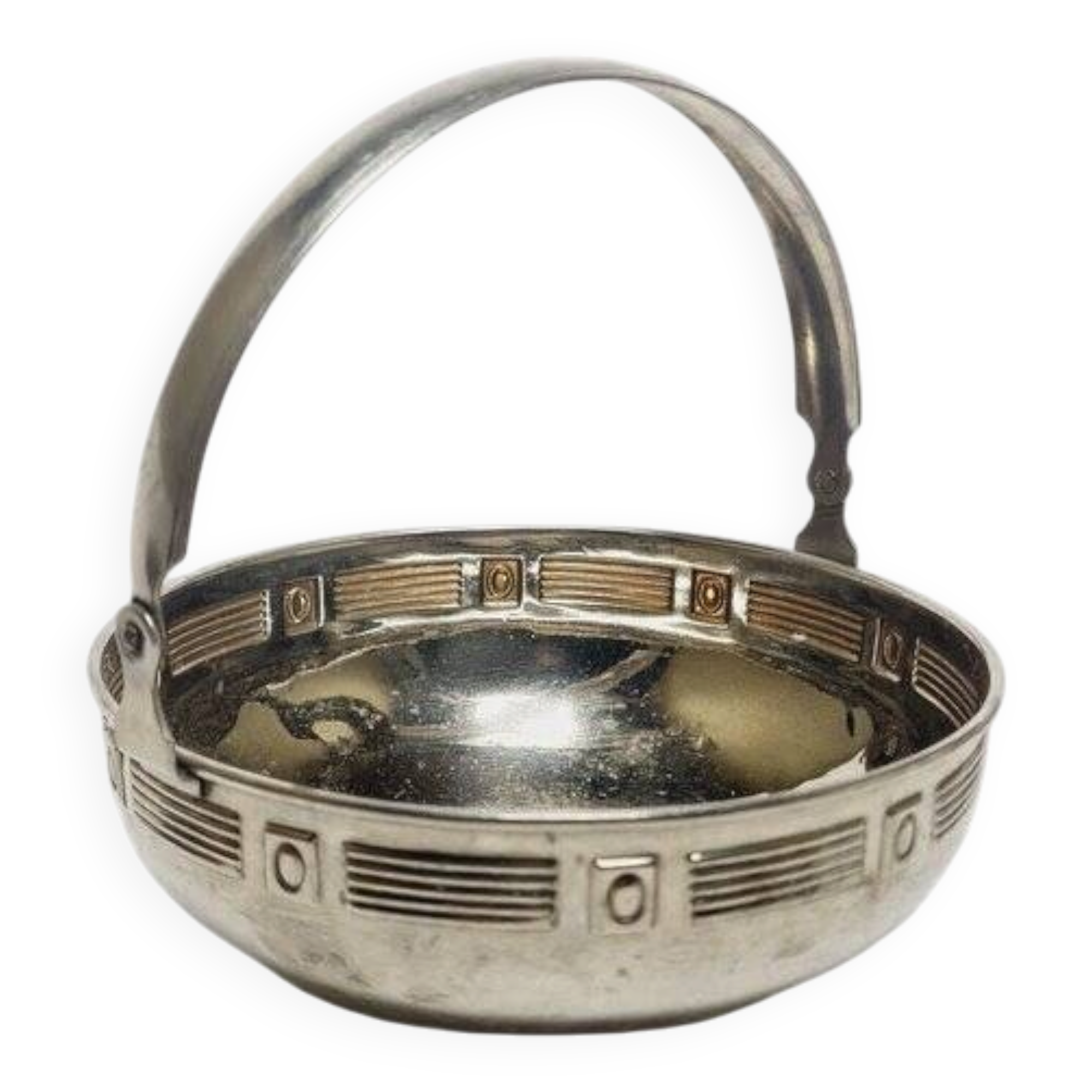 Sucrier Art Nouveau, Suède, années 1950