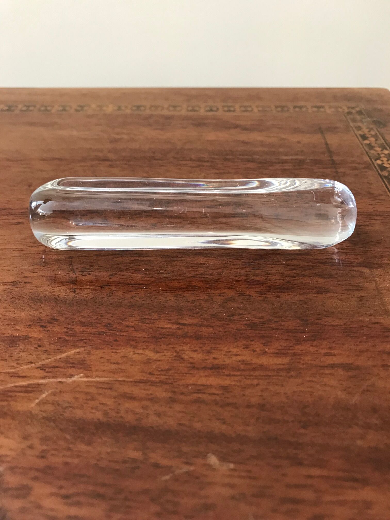 Series of 12 Daum crystal knife holders