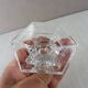 Ancient candlestick, hexagon shape Jardy, St. Louis crystal