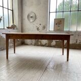 Farm table pine and walnut 2m