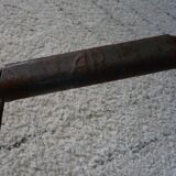 Iron bottle holder vintage 1960s