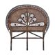 Vintage rattan headboard