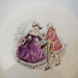 Vintage porcelain hollow plates