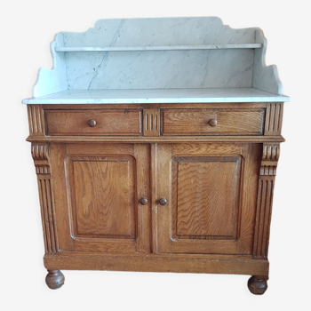 Bathroom furniture marble top period 1890 - 1900