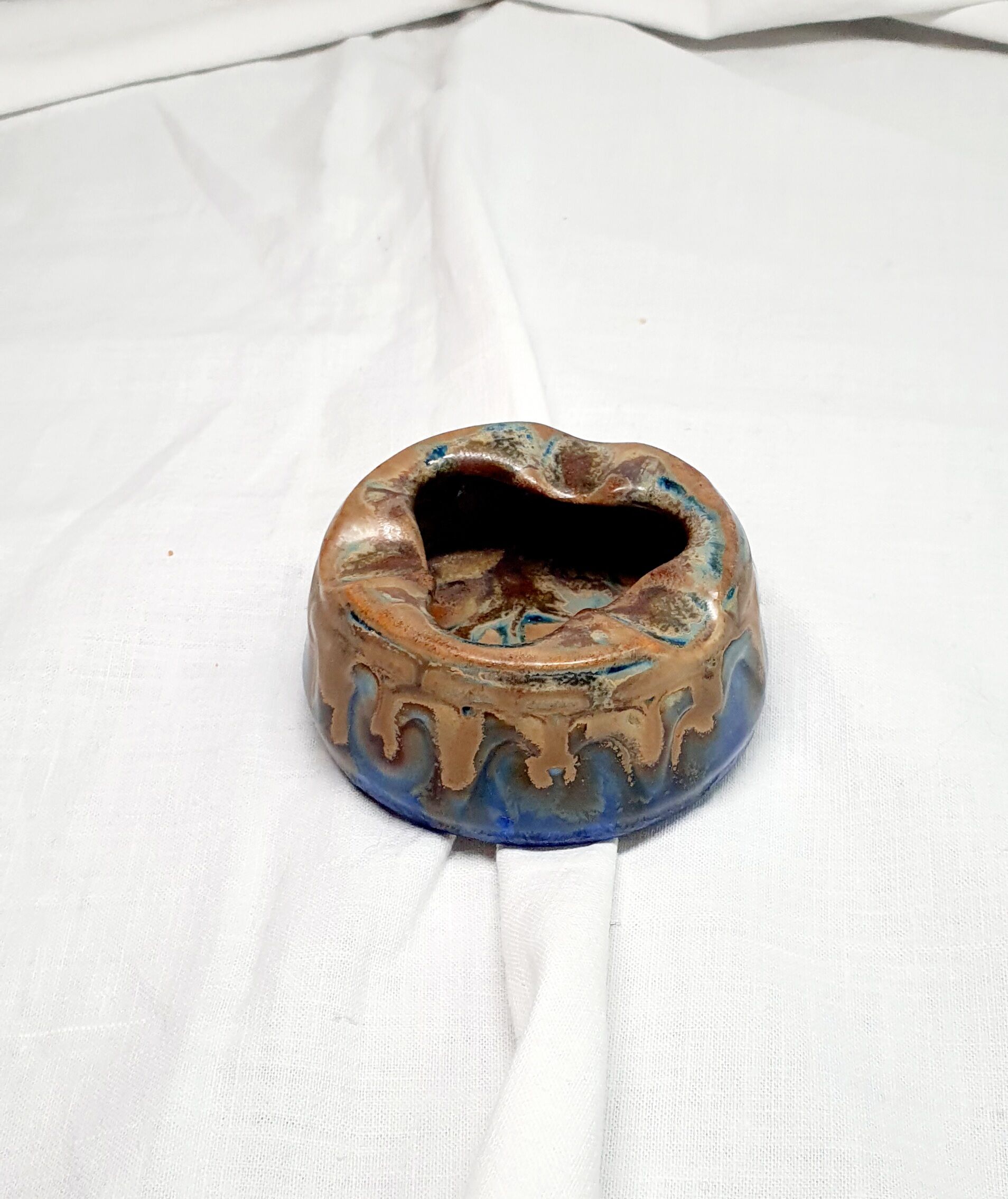 G. Metenier set in enamelled stoneware