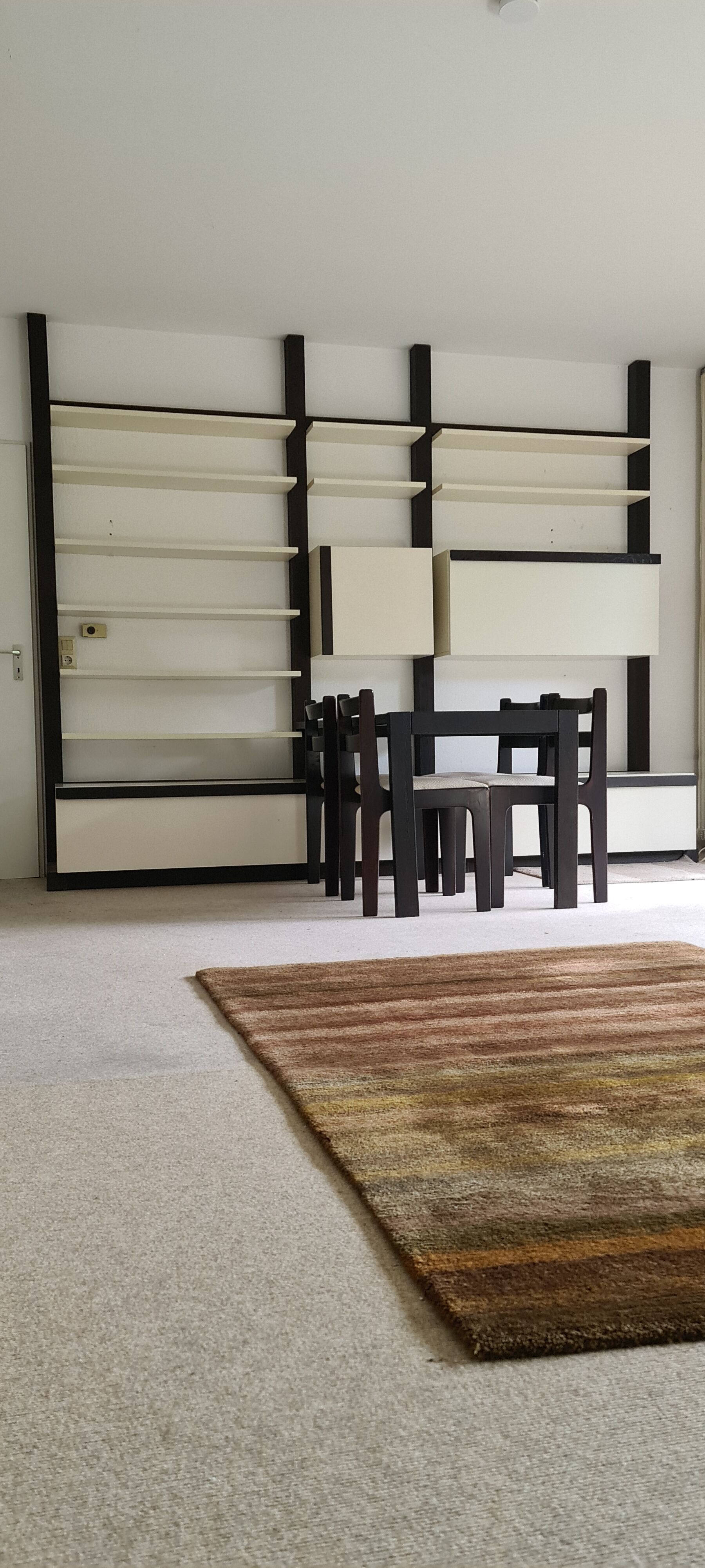 Vintage 70s wall unit and table "Neveada" bj J Penetenrieder