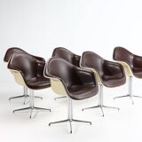Dax chairs by Ray and Charles Eames for Vitra, 1960s, Set of 6