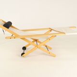 Unique outdoor prototype lounge chair likely B&B Italia, Italy, 1980s