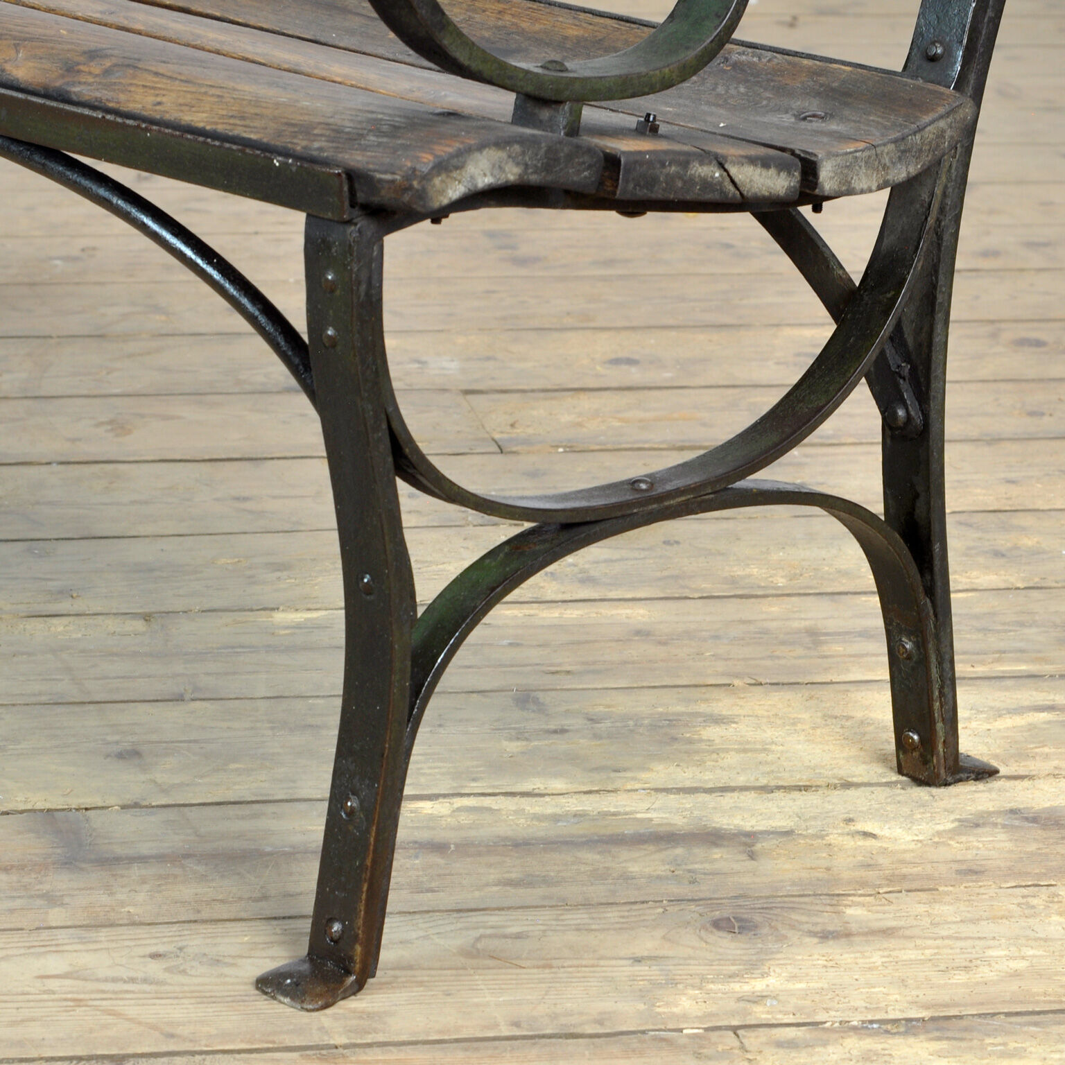 Monumental Park Bench, Circa 1900