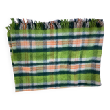 Vintage tartan throw