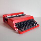 Olivetti Valentine red typewriter