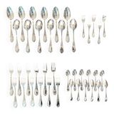 Ercuis Fontenoy 41-piece cutlery set, new condition