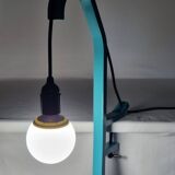 Designer desk lamp model O10 turquoise blue by Guillaume Delvigne for Specimen Editions