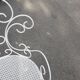 Old wrought iron garden furniture