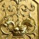 Panneau sculpté doré Renaissance XIXème