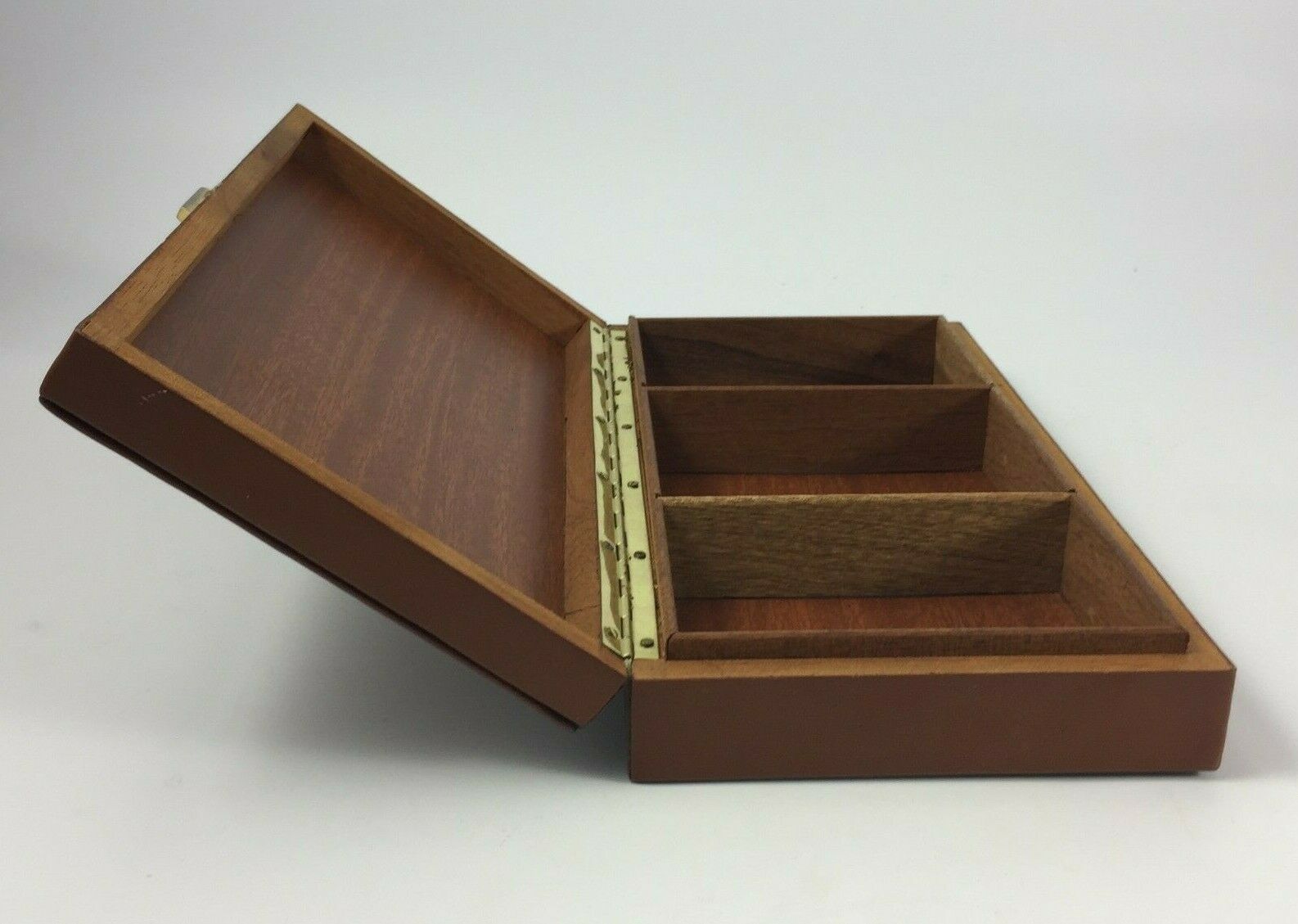 2 boxes the leather tanner box has games and box a cigars